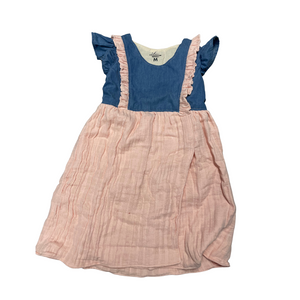 Pink Wrap Dress Size Medium - The Charlotte Letter